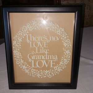 Grandma Love photo frame
